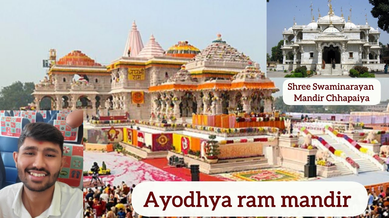 exploring india's new Ram mandir,chhpaiya &hanumangarhi #firstvlog