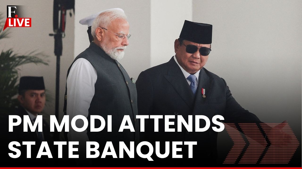 PM Modi LIVE: Indonesian President Hosts PM Modi for State Banquet | India-Indonesia Ties
