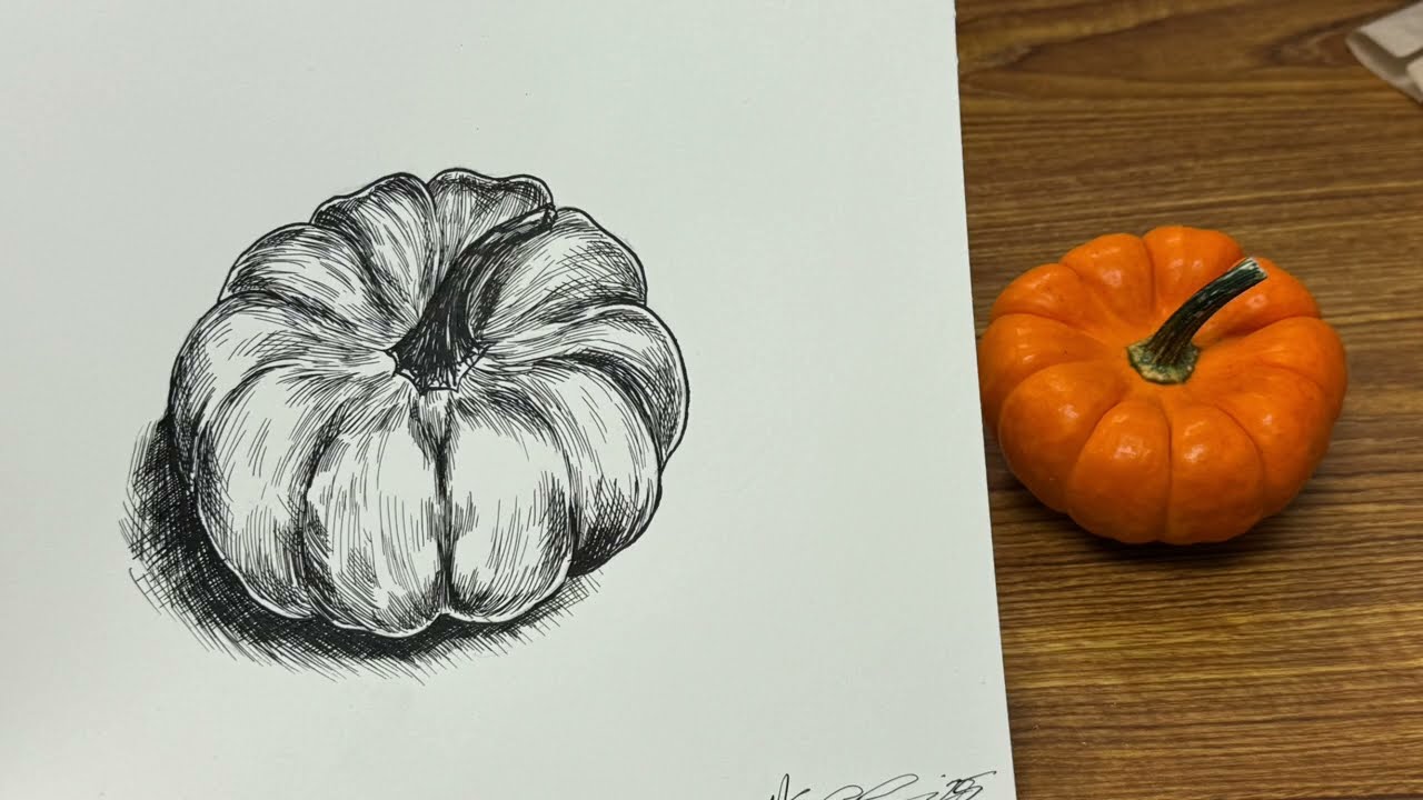 Pen & Ink Still Life Demo