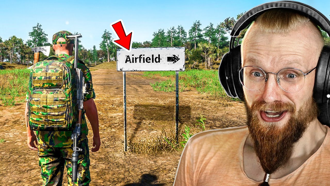 I Found This NEW AIRFIELD Overrun With Zombies! - SCUM 0.7 Survival