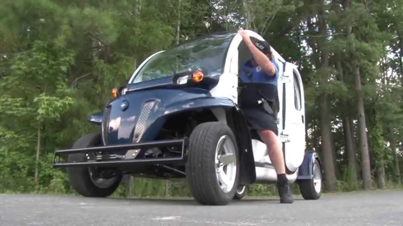 Electric Police Car