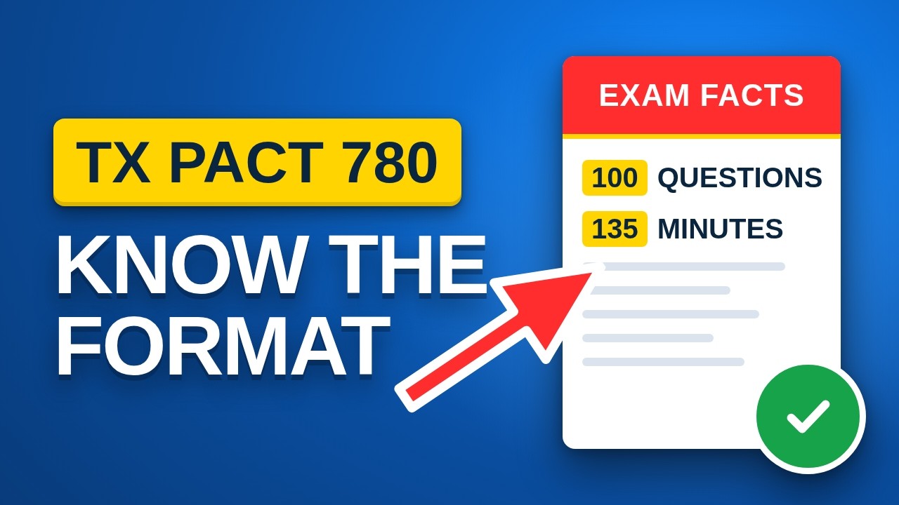 TX PACT 780 Theatre: Exam Format, Content Categories & What to Expect