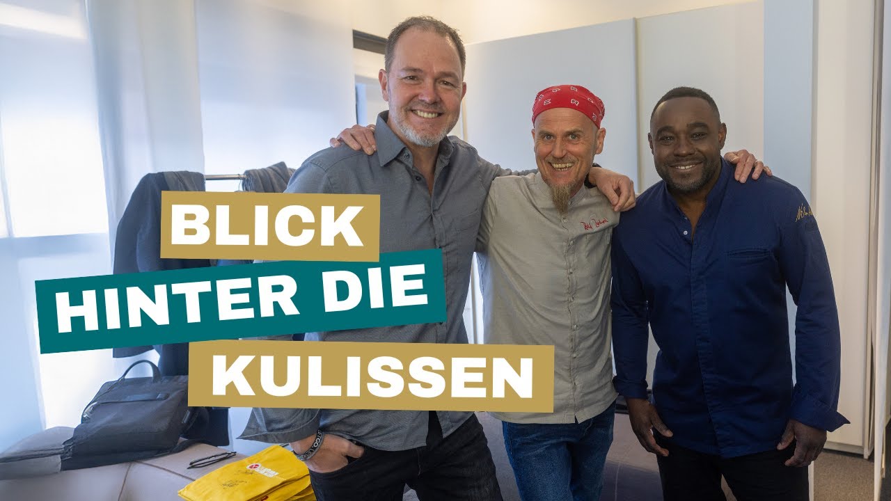Nelson Müller unterwegs: Backstage bei der ZDF Küchenschlacht