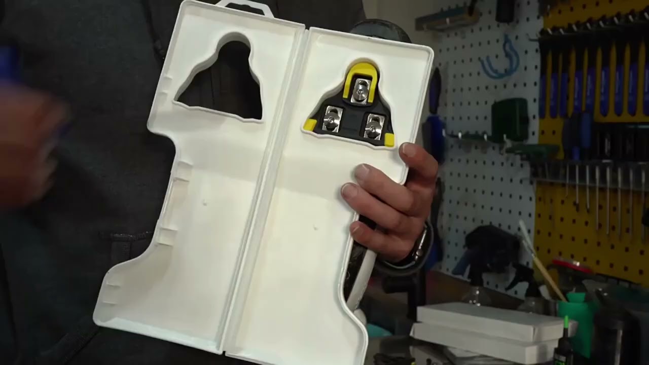 Tuto Bikeflow | Planche de r&eacute;glage pr&eacute;cis des cales SPD-SL pour p&eacute;dales automatiques