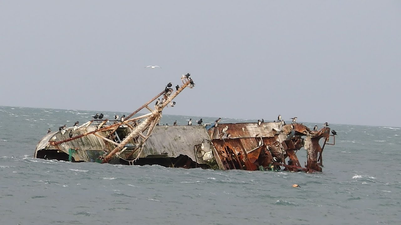 Sovereign Shipwreck & Cairnbulg Harbour @kintakintyea