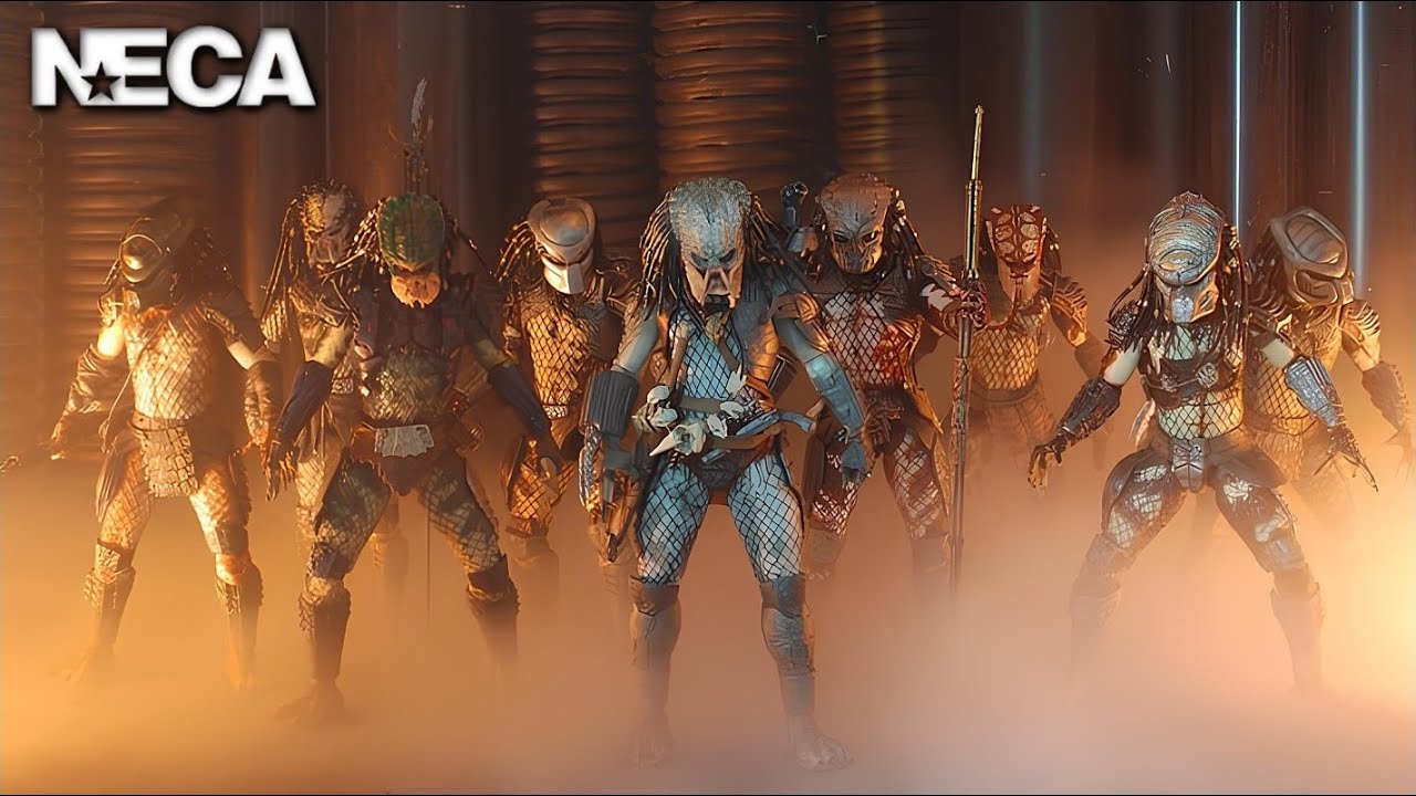Я СОБРАЛ ВЕСЬ ЛОСТ КЛАН ИЗ ФИЛЬМА ХИЩНИК 2 | PREDATOR 2: LOST CLAN | NECA