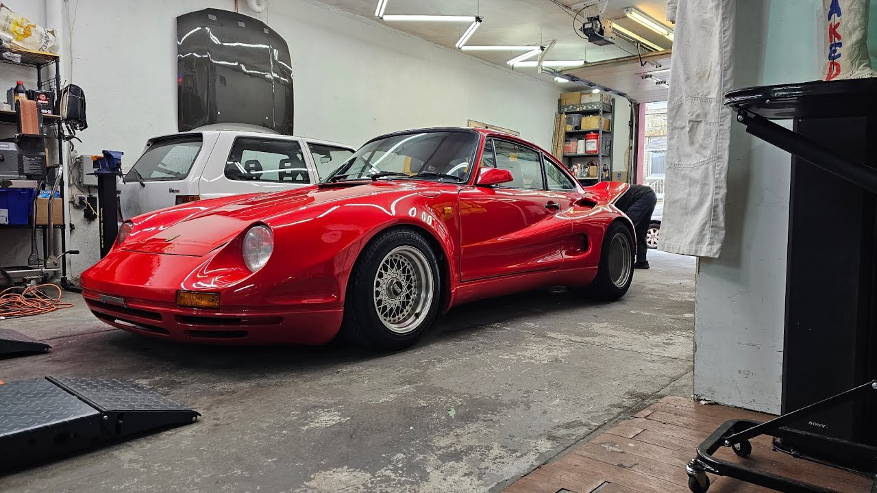 RARE 1986 Porsche 911 Turbo Koenig Road Runner Paint Correction!