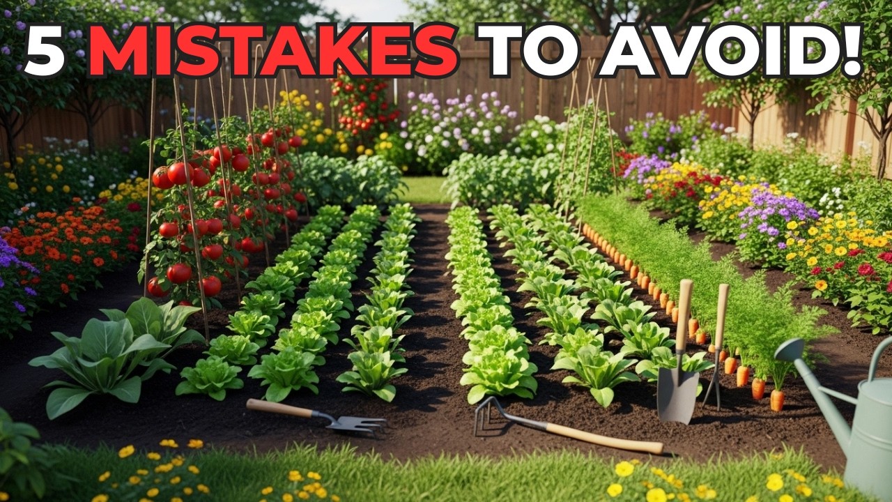 How to Plan Your Garden… 5 Mistakes to Avoid!