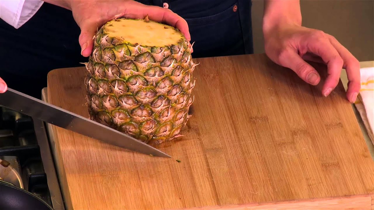 Gebakken ananas met rozemarijn, honing en kaneel - Wie Kookt