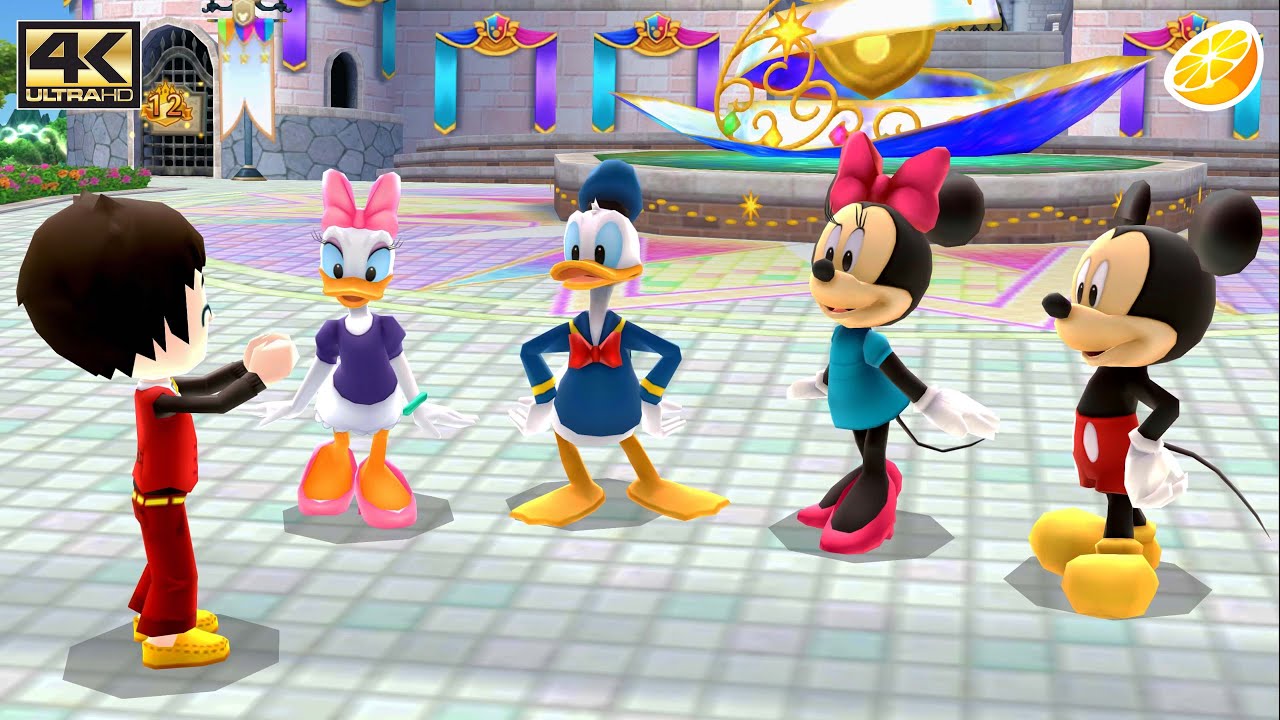 Disney Magical World 2 — геймплей 3DS 4K 2160p (Citra)