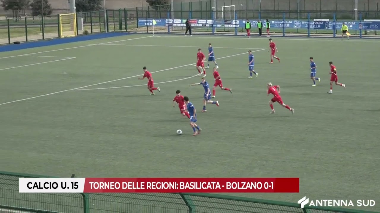 30 MARZO 2026 - UNDER 15, TORNEO DELLE REGIONI: BASILICATA -    BOLZANO 0-1
