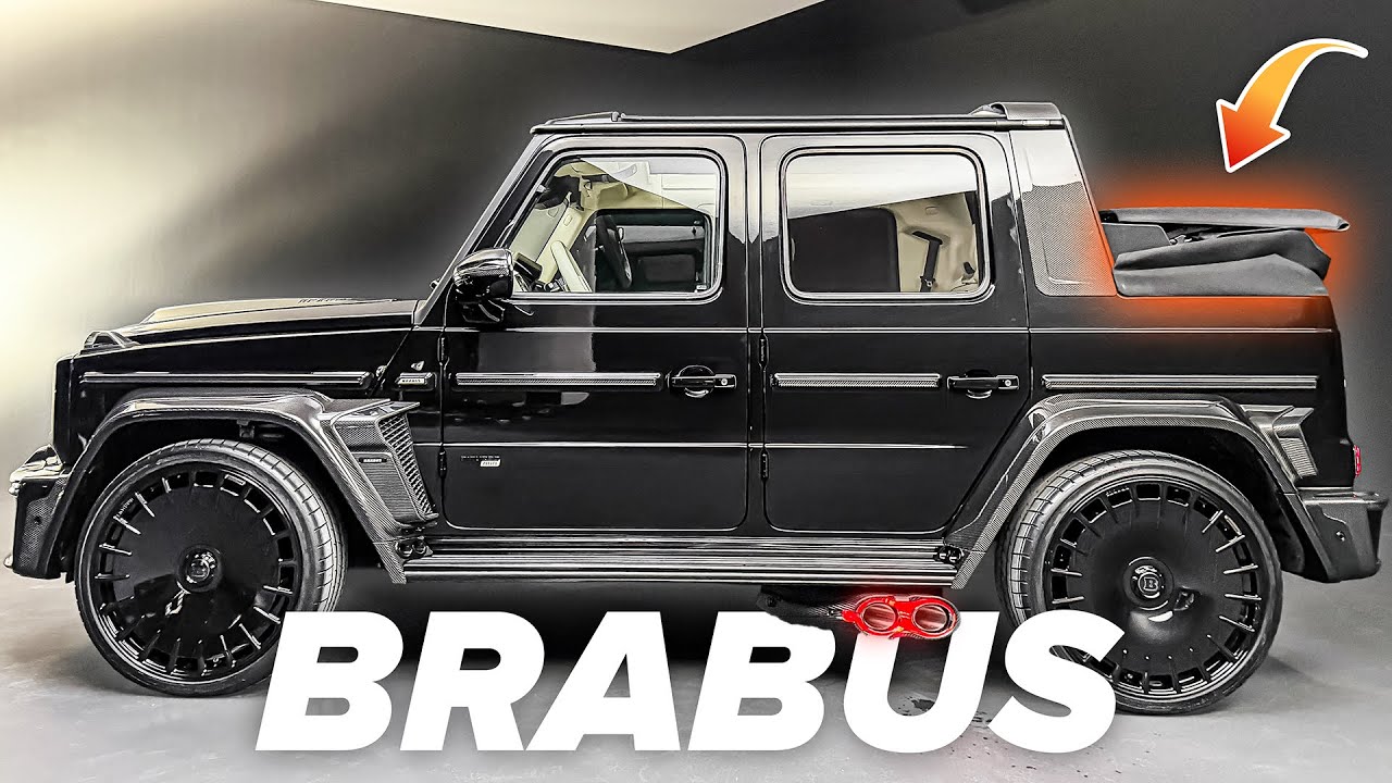 G-Class CABRIOLET is HERE by BRABUS! 🔥 800 HP G63 BRABUS +SOUND! CRAZY G-CLASS Open Top Beast! 