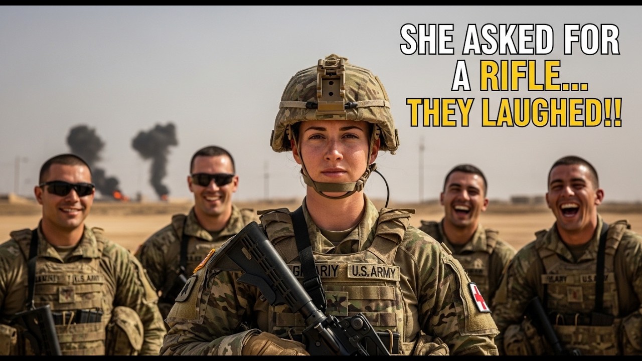 They Scoffed When She Asked for a Rifle — Then the SEAL Commander Heard Her Codename and Went Still