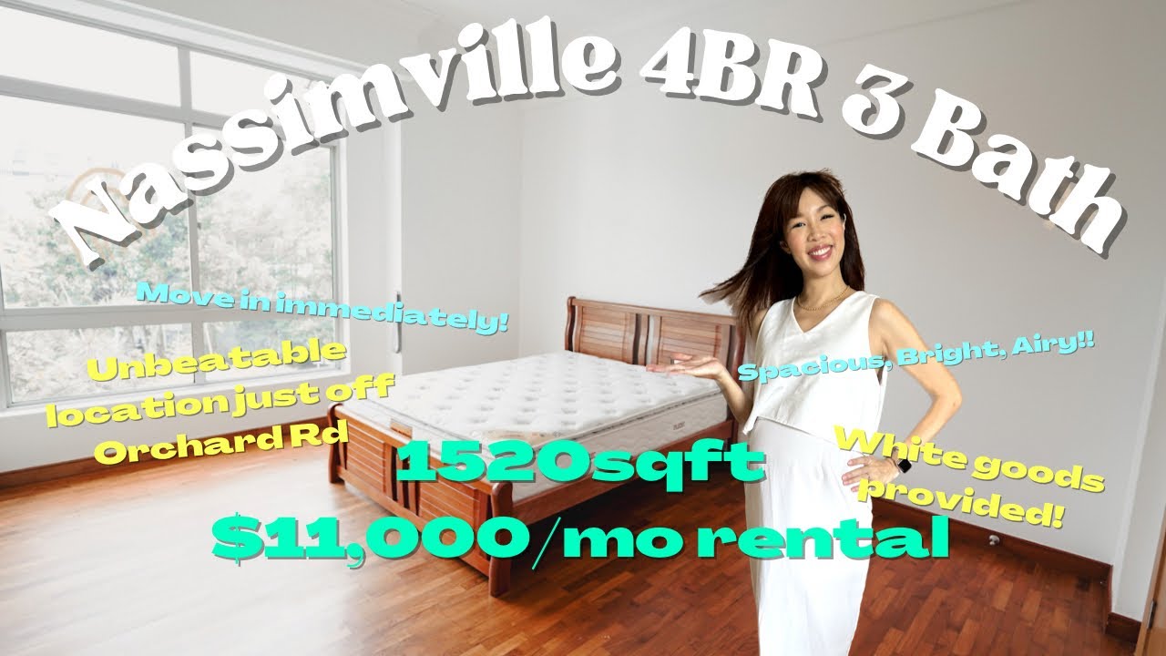 Nassimvill D9 Orchard 1520sqft 4BR 3 Bath for Rent! $11,000/month #sgrealestate #sghomes #sgproperty