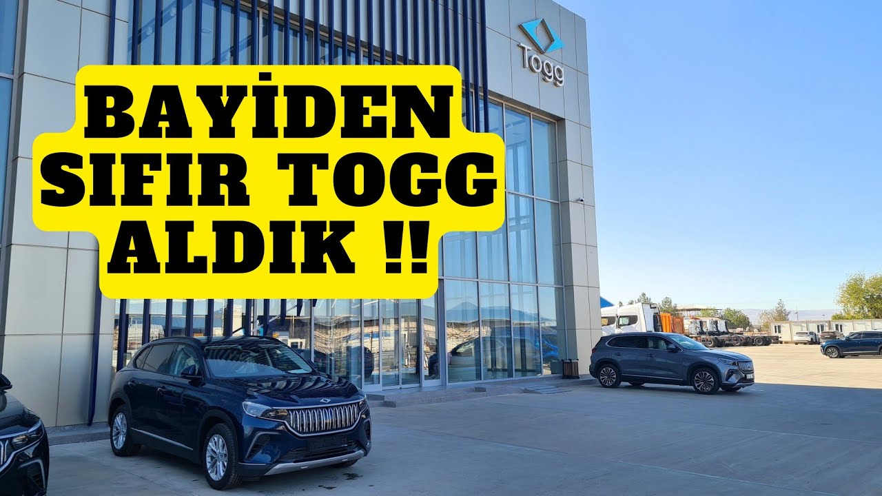 YENİ ARACIMIZ TOGG T10X ( BAYİDEN SIFIR TOGG ALDIK ) #togg #toggt10x