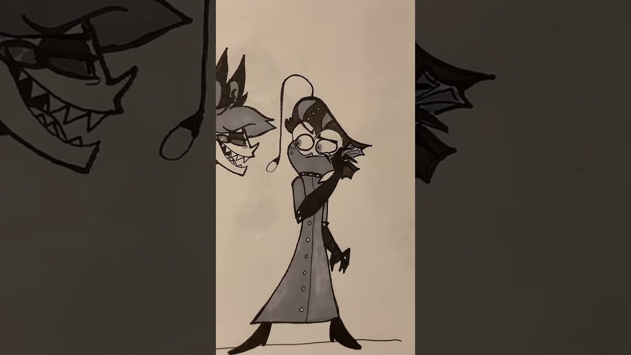 Niffty X Baxter Drama Part 3 {fan animatic}. #art #vivziepophazbinhotel #hazbinhotelanimatic