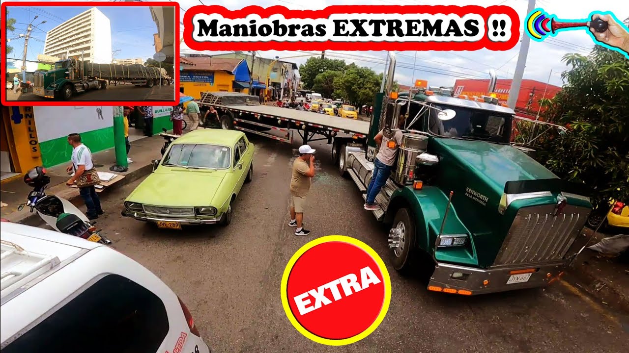 MANIOBRAS EXTREMAS !! #conductores #tractomulas #cargapesada