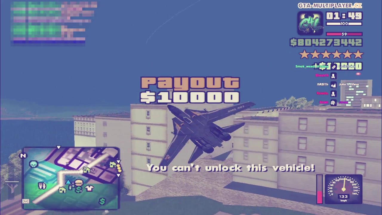 GTA San Andreas Multiplayer-Hydra killing montage