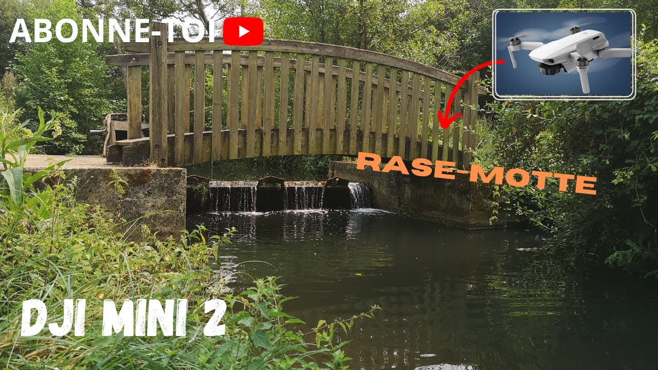 Drone DJI Mini2  du vol rase-motte