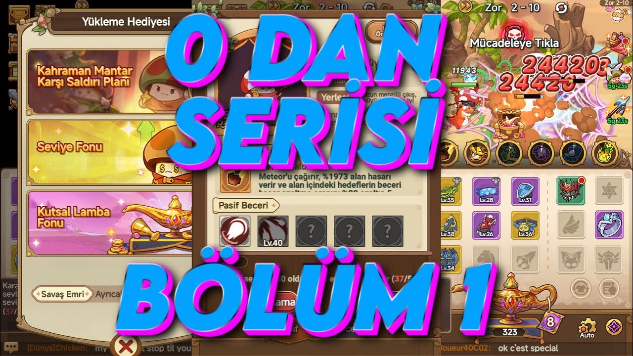 0 DAN SERİSİ - LEGEND OF MUSHROOM OYNANIŞ - BÖLÜM 1