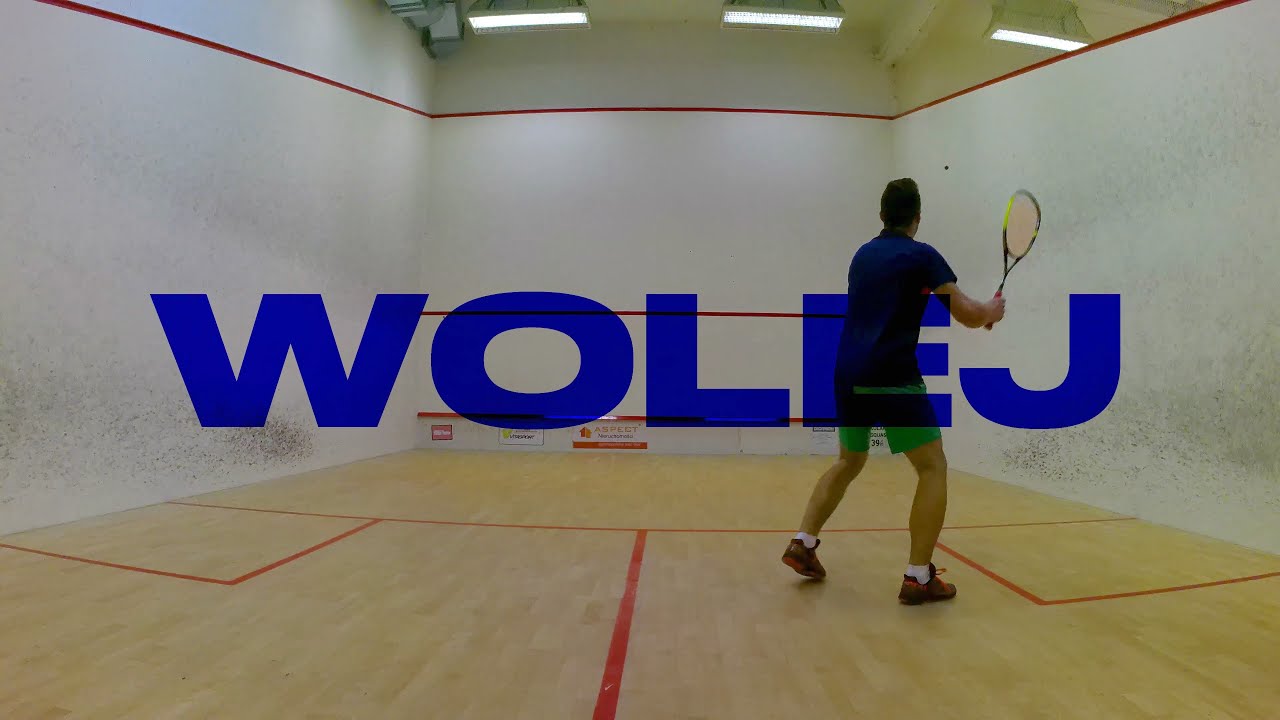 Squash - wolej podstawy zagrania ★☆☆☆☆