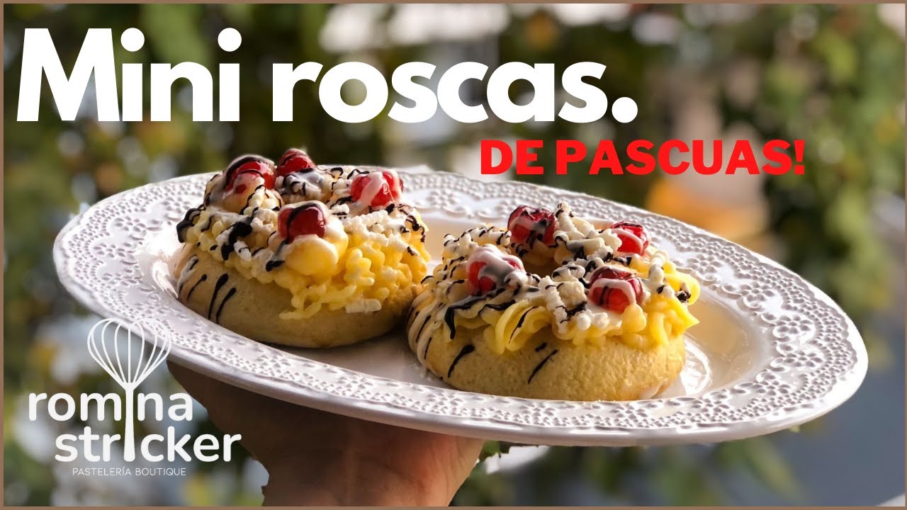 como hacer ROSCAS DE PASCUA individuales , ideales para regalar