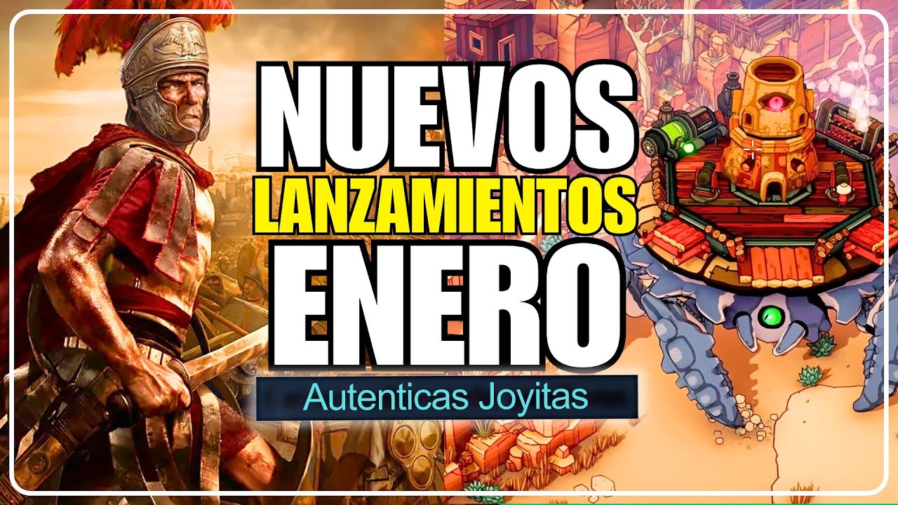 20 JUEGAZOS NUEVOS en ENERO 2026 | Estrategia, RPG, Roguelike....