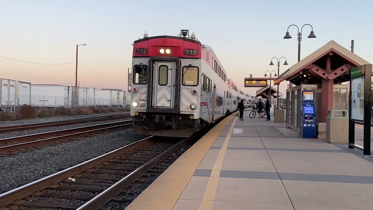 (Caltrain)An hour and 40 minute Cabcar 119 compilation!!!!　***MY FAVORITE***　December 2020-July 2021