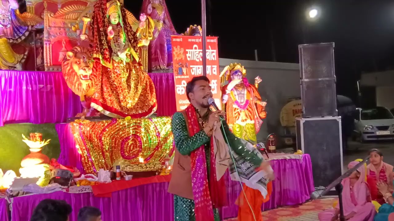 याद करी स हे हे माई रानी याद भी करी स l #bhajan साहिल बोत करनालिया प्रोग्राम budanpur खालसा 