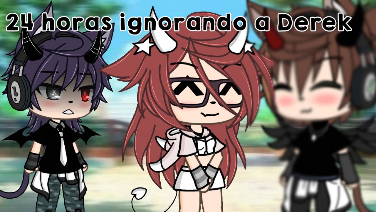 ❗️➤ 24 horas ignorando a Derek ☯︎︎ ꡴ | Gacha Life | • Taylor Stewart• ⭐️