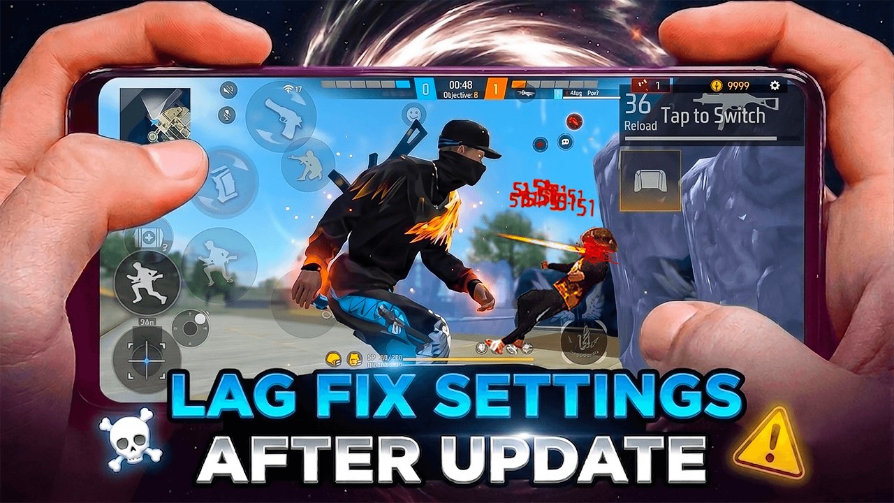IS YOUR GAME LAGGING AFTER UPDATE🤔 THE SOLUTION IS HERE!🔥 I FOUND LAG FIX SETTINGS🤯 | FREE FIRE MAX