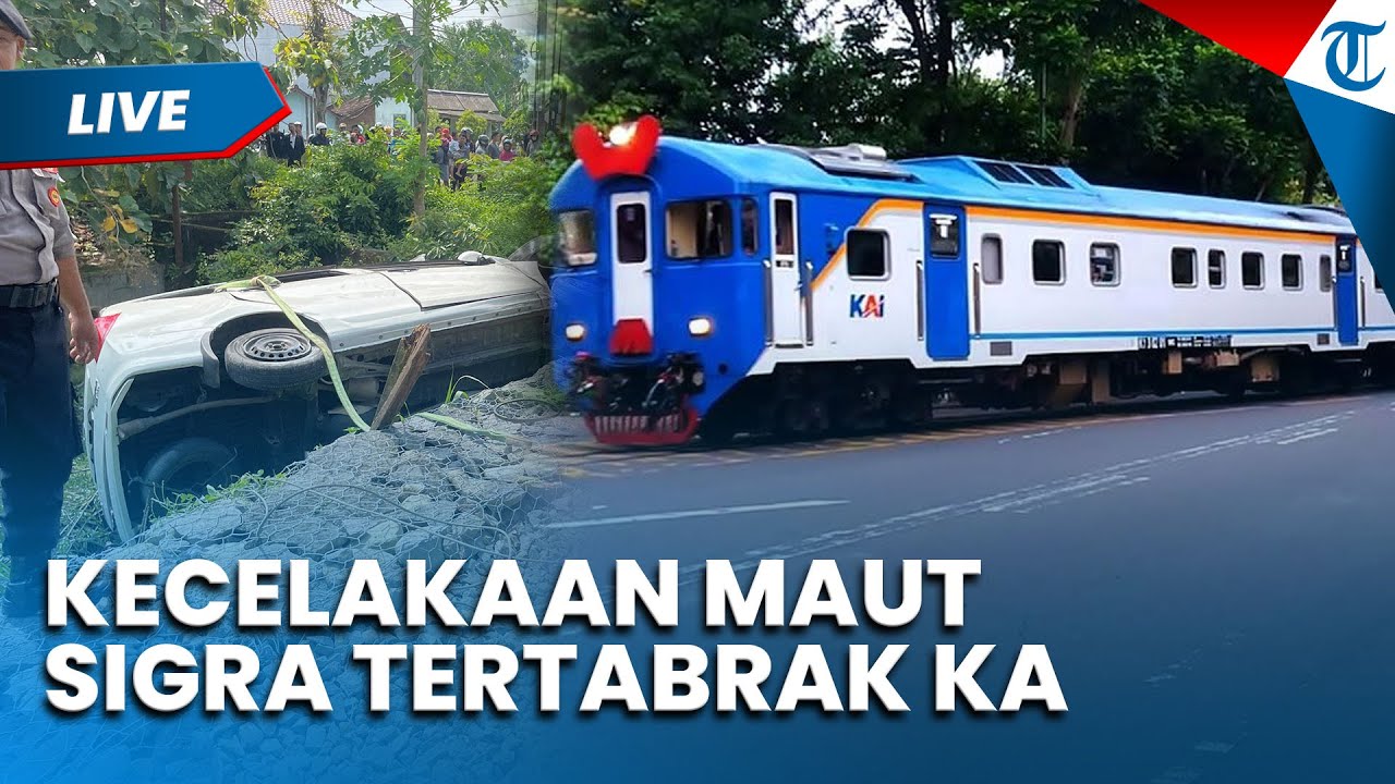 🔴LIVE UPDATE: ROMBONGAN MUDIK Tewas Tertabrak Kereta Api Batara Kresna di Sukoharjo, 4 Orang Tewas