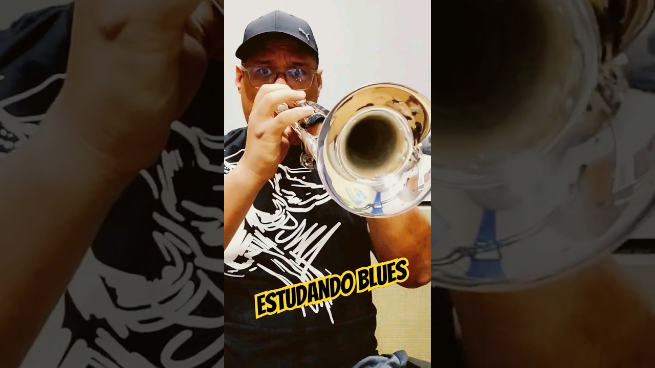Estudando Blues 🎺🔥 #arranjo #conductor #trumpet #jazz #blues