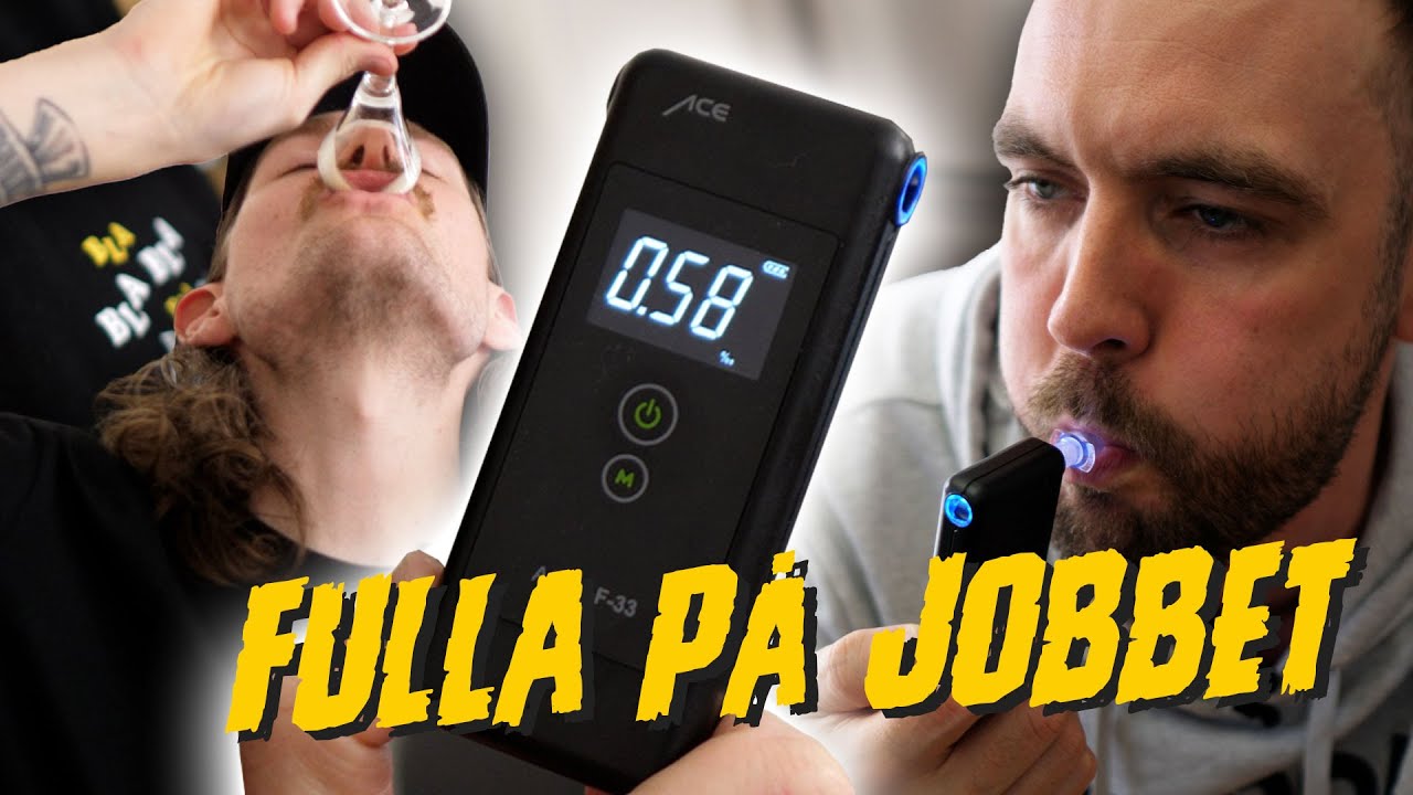 Vi är FULLA på jobbet 🍻 0,5 promille en hel arbetsdag