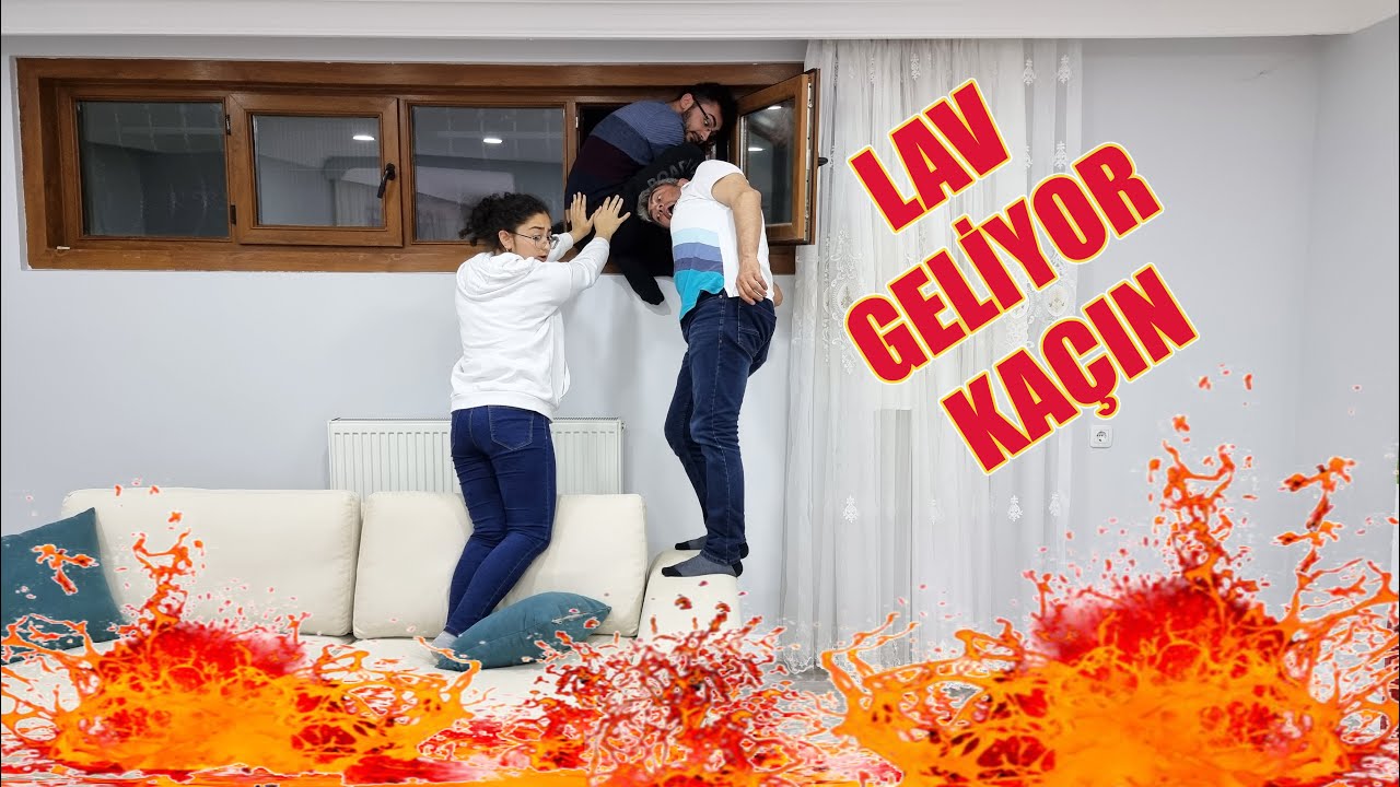 YERDEN LAVLAR FIŞKIRKIYOR / Extreme Floor İs Lava