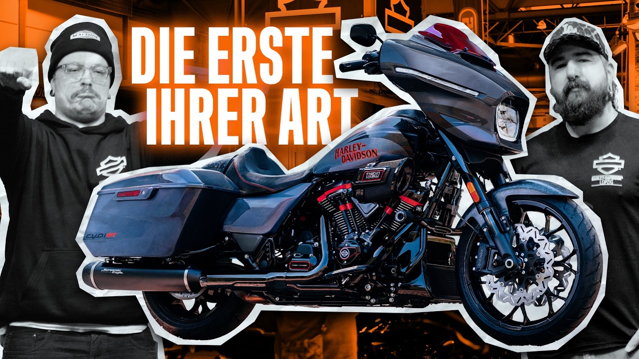 Harley-Davidson CVO Street Glide ST Deutschlandpremiere auf der Motorradmesse Leipzig | H-D Leipzig