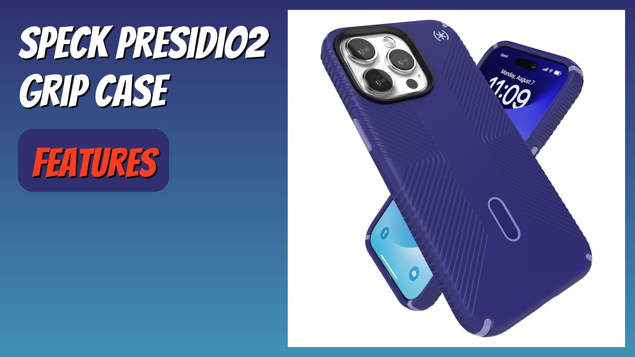 REVIEW (2026): Speck Presidio2 Grip Case. Features
