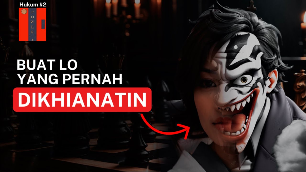 Kenapa TEMAN itu BAHAYA? | ILMU YANG PERNAH DI BANNED! Hukum 2 - 48 Hukum Kekuasaan