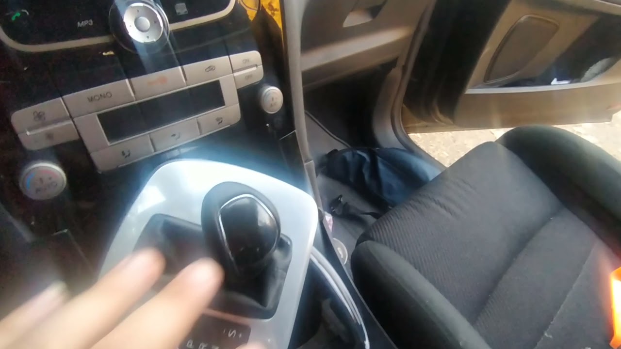 Awaria dźwigni hamulca ręcznego #Ford #S-Max.