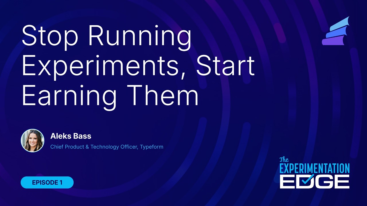 Stop Running Experiments, Start Earning Them