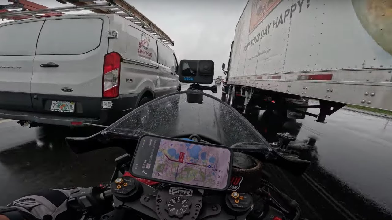 UH THE TRAFFIC WAS CRAZY!