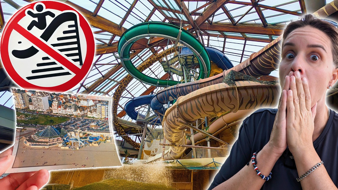 VERLASSENER XXL WASSERPARK ERKUNDET! 🏊‍♂️😱 SUPER RISIKOREICHER LOST PLACE BESUCH!