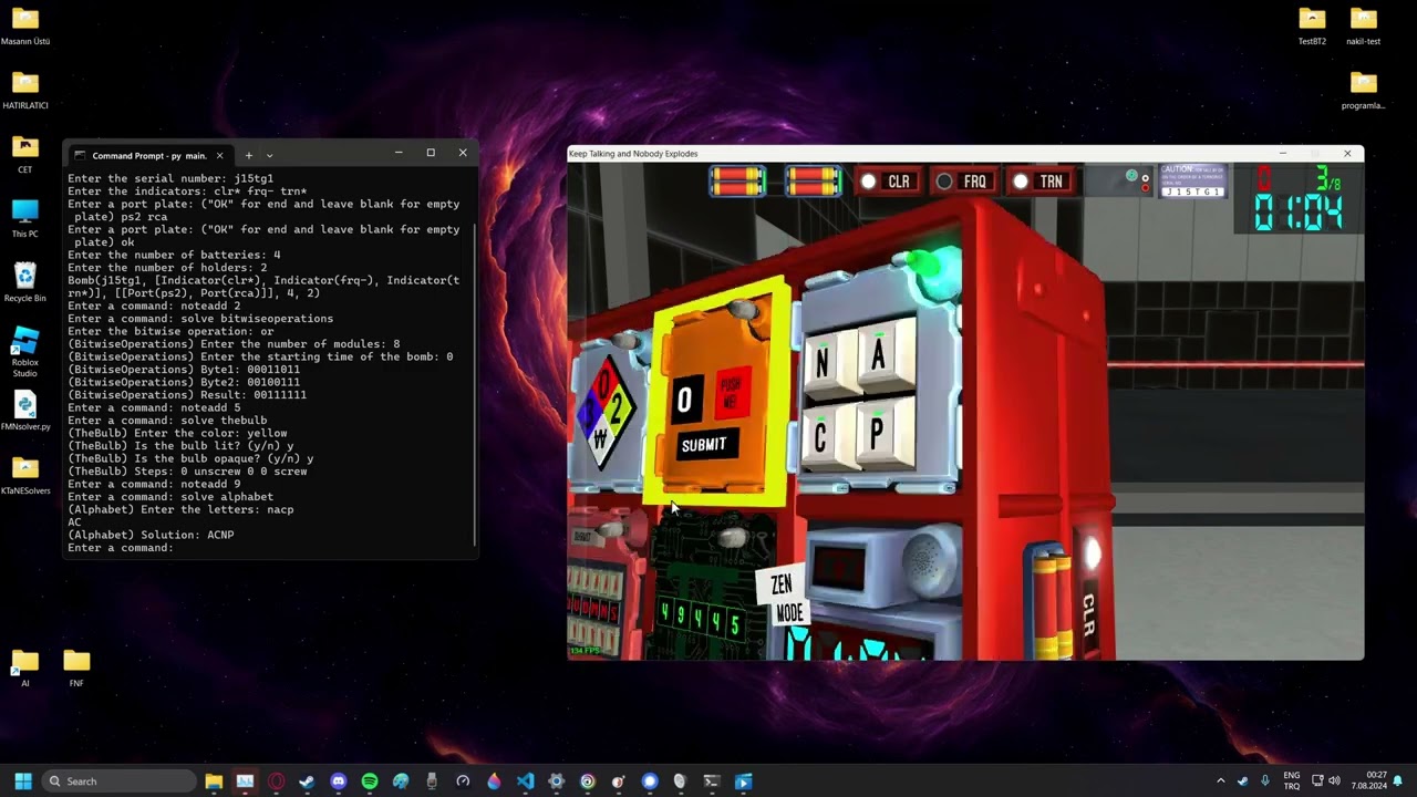 KTaNE Module Solver Test