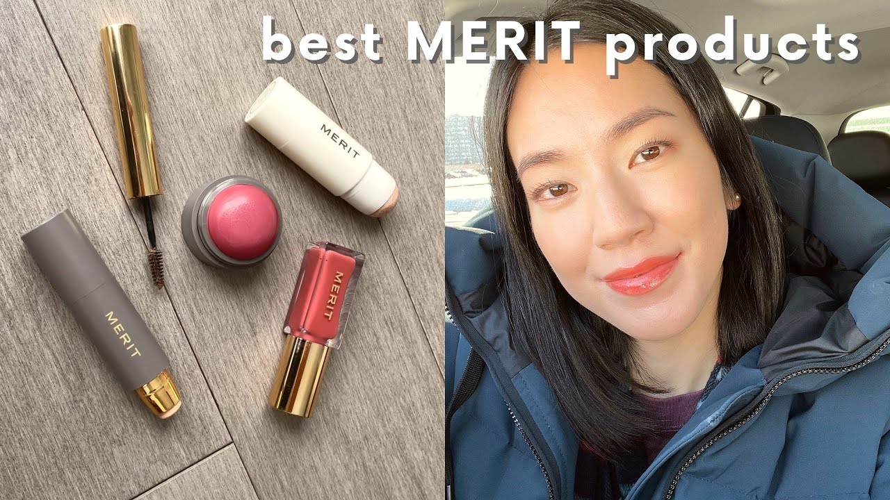 full face of MERIT beauty | which products are worth it? (tutorial and review)
