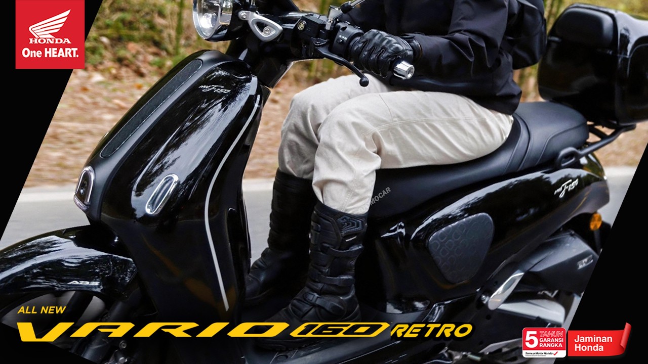HONDA NGAMUK 🔥 HONDA JEGAL YAMAHA FAZZIO DENGAN MELUNCURKAN HONDA VARIO 160 VERSI RETRO !!