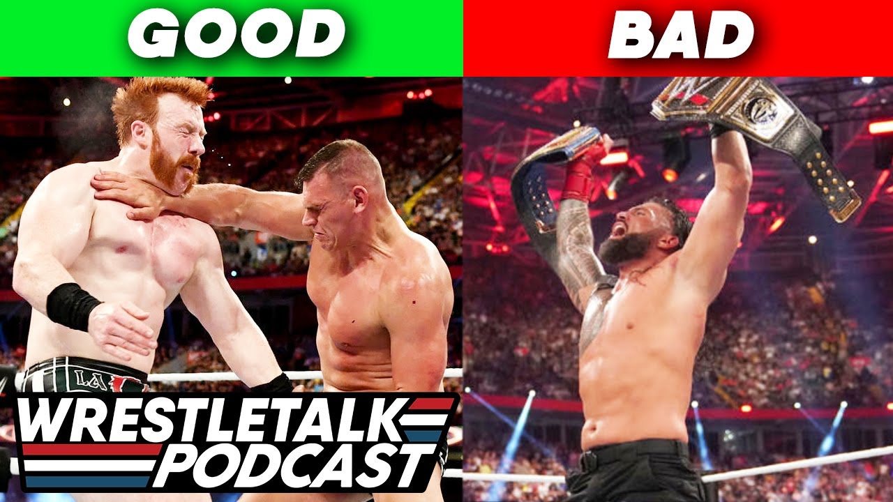Did WWE BOTCH Roman Reigns Vs. Drew McIntyre? WWE Clash At The Castle Review! | WrestleTalk Podcast