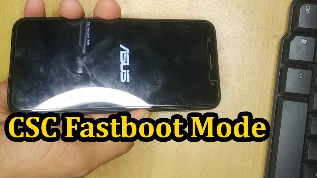 Cara Flash Asus Zenfone Live X00RD Mentok CSC Fastboot Mode