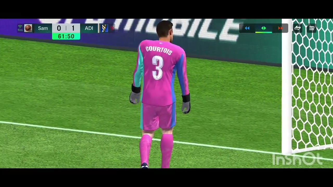 2 vs 1 my team in 2 goals 😄😄😄😁
