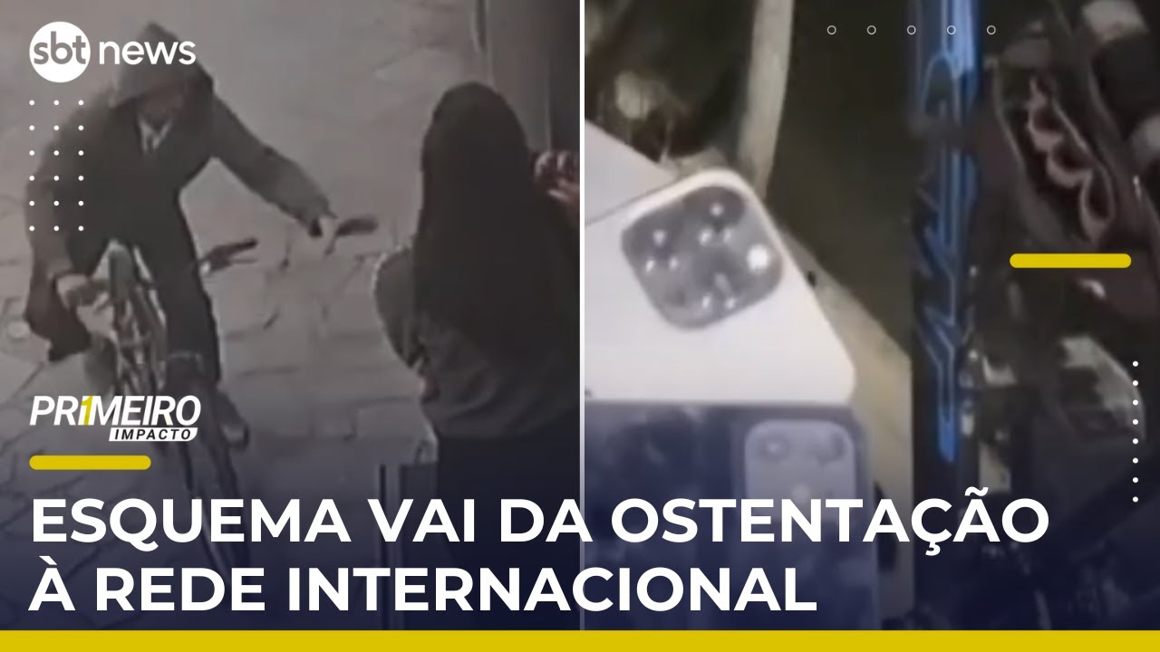 Criminosos usam bicicletas para furtar celulares e ostentam roubos nas redes | #PrimeiroImpacto