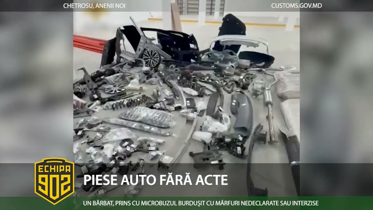 902 PIESE AUTO FĂRĂ ACTE